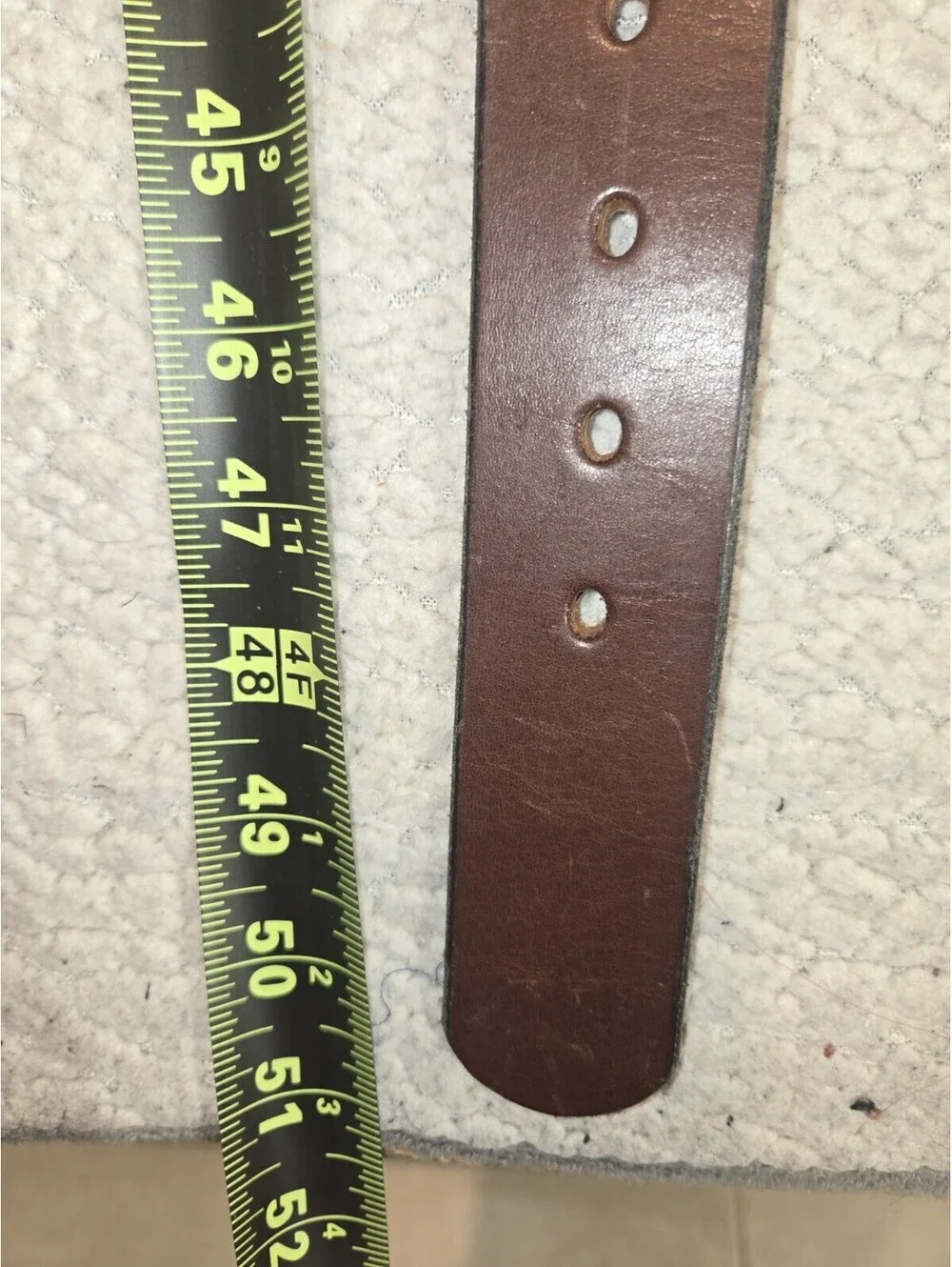 All Leather Mens Belt, Hanks Belt Brown, The Every Day, Made In The USA 51